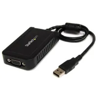 ADAPTADOR USB A VGA STARTECH MACHO-HEMBRA/ NEGRO
