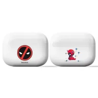 Estuche Protector Airpods Pro Ert Group Deadpool Marvel Blanco