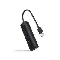 CONVERSOR NANOCABLE USB3.0 A ETHERNET 3xUSB3.0
