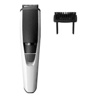 Cortapelos Philips Beardtrimmer BT3206 14 Blanco 10 Ajust. 1mm   Recorta Barba   Cabezal Lavable   45Min