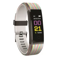 PULSERA SMARTBAND MUVIT IO HEALTH POP RAYAS MULTICOLOR