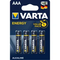Blister Pilas Varta Alcalinas Energy Lr03 Aaa  4 Pilas