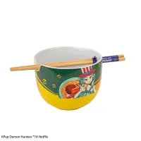 BOL DE RAMEN CINEREPLICAS KPOP DEMON HUNTERS ZOEY HAMBURGER