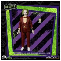 FIGURA MEZCO TOYZ BEETLEJUICE 5 POINTS BEETLEJUICE RED TUX 9.5CM