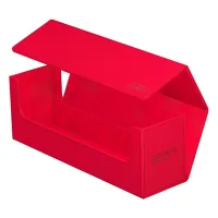 CAJA DE ALMACENAMIENTO CARTAS ULTIMATE GUARD ARKHIVE 400+ XENOSKIN MONOCOLOR ROJO