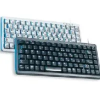 TECLADO CHERRY  G84-44100 ULTRA COMPACTO USB BLANCO