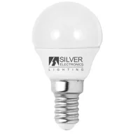 BOMBILLA LED SILVER ELECTRONIC ECO ESFERICA 5W=35W/ E14/ 3000K/ 436 LM/ 160º/ LUZ CALIDA/ A+