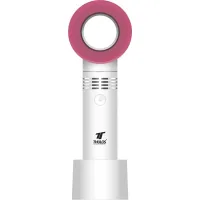 VENTILADOR PORTATIL THULOS TH-MFN-03 BLANCO/ROSA