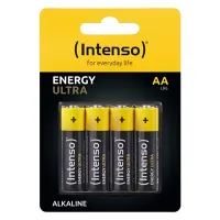 PACK DE PILAS ALCALINAS INTENSO ENERGY ULTRA AA LR06 4 UNIDADES