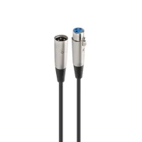 CABLE XLR FONESTAR 5M/ MACHO-HEMBRA/ NEGRO