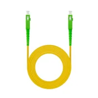 LATIGUILLO CABLE FIBRA OPTICA MONO NANOCABLE SC-APC LSZH AMARILLO 5M