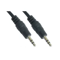 CABLE AUDIO ESTEREO JACK 3.5MM NANOCABLE 5M/ MACHO-MACHO/ NEGRO