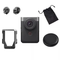 CAMARA DIGITAL CANON POWERSHOT V10 BK ADVANCED KIT PLATA