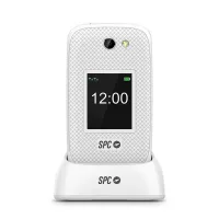 TELEFONO MOVIL SPC 2337N HARMONY 2 4G BLANCO TIPO TAPA/ DUAL SIM/ 2.8"/ MICRO SD/ BLUETOOTH + DOCK