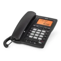 TELEFONO FIJO SPC OFFICE ID 2 LCD NEGRO MUTE / 24 MELODIAS / TECLA R / 4 MEMORIAS DIRECTAS