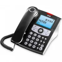 Teléfono Fijo Spc Elegance Id Negro Pantalla Ilum.  8 Melodias  70 Memorias  Manos Libres