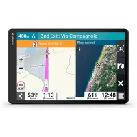 Garmin Camper 1095, EU - Navegador GPS para Caravana con Pantalla Brillante de 10'', información de tráfico en Tiempo Real, Voz y Asistencia al Conductor, Color Negro
