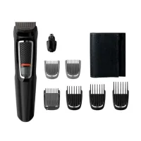 Set Arreglo Personal Philips Multigroom Mg3730 15 6Peines  60M Autonomía  8 En 1  Funda 