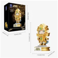 LEO MINI SET CONSTRUCCION 13 CM SAINT SEIYA