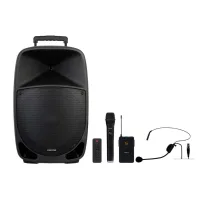 ALTAVOZ PORTATIL CON MICROFONO FONESTAR MALIBU-315 / 50W RMS