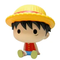 FIGURA HUCHA PLASTOY ONE PIECE LUFFY CHIBI