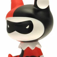 FIGURA HUCHA PLASTOY DC COMICS HARLEY QUINN CHIBI LIGA DE LA JUSTICIA PVC