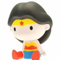FIGURA HUCHA PLASTOY DC COMICS WONDER WOMAN LIGA DE LA JUSTICIA PVC
