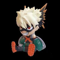 FIGURA HUCHA PLASTOY MY HERO ACADEMIA KATSUKI BAKUGO TIRELIRE RE-RUN 18CM