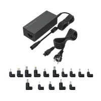 CARGADOR UNIVERSAL DE PORTATIL CONCEPTRONIC OZUL08B15 90W AUTOMATICO 15V A 20V 15TIPS 6.0A
