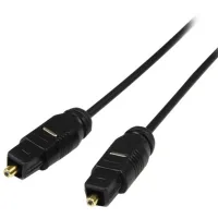 CABLE TOSLINK STARTECH 4.5M / MACHO-MACHO/ NEGRO