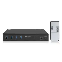 CONMUTADOR KVM USB-C DUAL 4K 2 PUERTOS ACT CONNECTIVITY