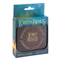 BARAJA DE CARTAS EN CAJA METÁLICA PALADONE EL SEÑOR DE LOS ANILLOS