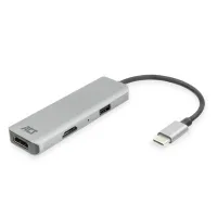 ADAPTADOR USB-C A 2 HDMI 4K ACT CONNECTIVITY