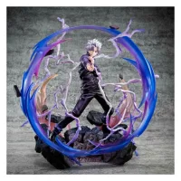FIGURA MEGAHOUSE JUJUTSU KAISEN SATORU GOJO HOLLOW TECHNIQUE PURPLE DX