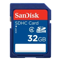 TARJETA MEMORIA SECURE DIGITAL SD 32GB SANDISK CLASE 4 SDHC