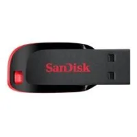 MEMORIA USB 2.0 SANDISK 64GB CRUZER BLADE ROJO