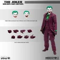 FIGURA MEZCO TOYZ DC UNIVERSE ONE:12 COLLECTIVE THE JOKER GOLDEN AGE EDITION 17CM