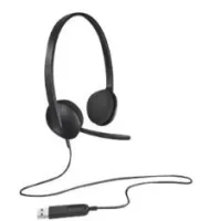 AURICULARES CON MICROFONO LOGITECH HEADSET H340 USB