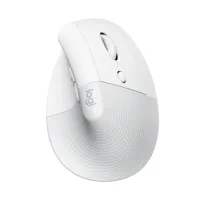 MOUSE RATON VERTICAL LOGITECH LIFT 6 BOTONES 4000 DPI WIRELESS INALAMBRICO BLANCO CRUDO