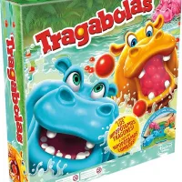 JUEGO DE MESA HASBRO TRAGABOLAS LOS TIPOPÓTAMOS TRAGONES