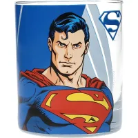 VASO DE CRISTAL SD TOYS UNIVERSO DC SUPERMAN