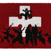 FELPUDO 60X40 CM LOGO FIRE FORCE 2