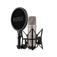 MICROFONO ESTUDIO RODE NT1 5TH GEN SILVER USB-C / XLR / JFET / CAPSULA 1 / SIDE / PLATEADO
