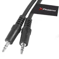 CABLE DE AUDIO MINI JACK  3.5 MM M-M ESTÉREO DE 5 M