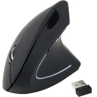 MOUSE RATON ERGONOMICO EQUIP OPTICO / WIRELESS INALAMBRICO / 1600DPI