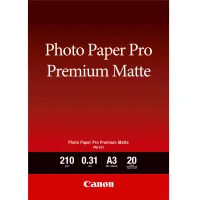 PAPEL FOTOGRAFICO CANON PREMIUM MATTE TINTA IIMPRESION/ A3/ 297X420MM/ 20 HOJAS