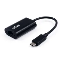 Cable Adaptador Nilox USB Tipo C A Ethernet Macho-Hembra