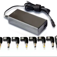 CARGADOR PORTATIL AUTOMATICO UNIVERSAL LEOTEC 90W NEGRO