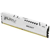 MEMORIA RAM DDR5 16GB KINGSTON / 6000MT/S / FURY BEAST / CL36 / BLANCO