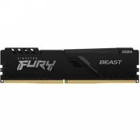 MEMORIA RAM DDR4 16GB KINGSTON / 3600MHZ / PC4 28800 / FURY BEAST NEGRO / CL 18 / 1.35V